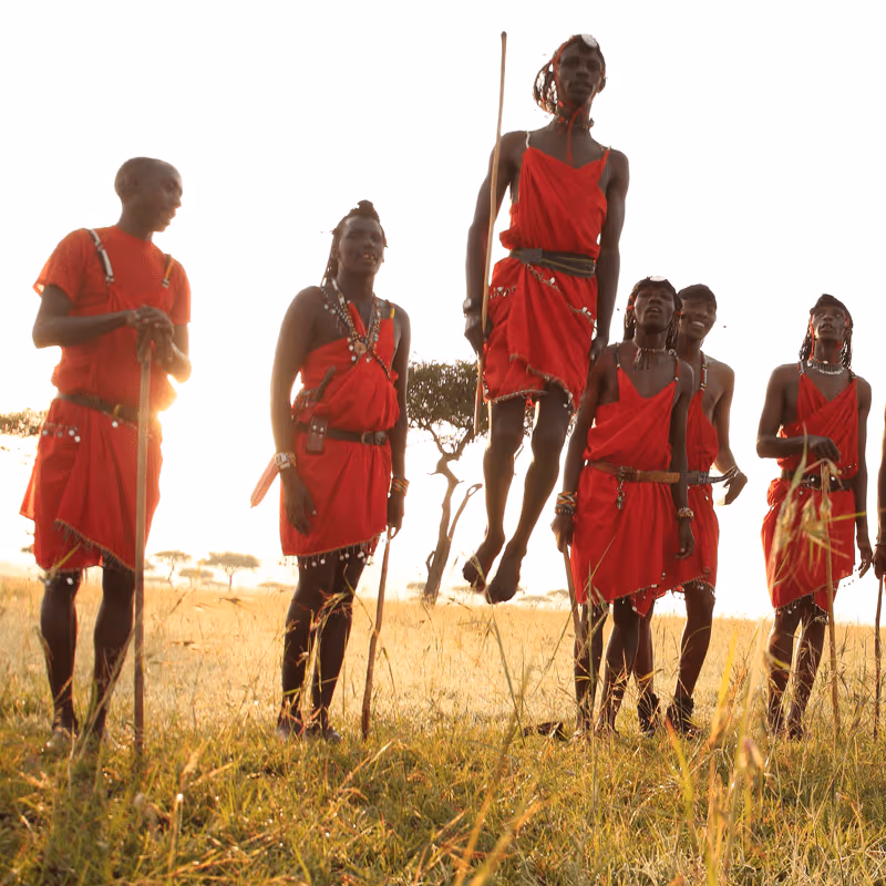 visiting Maasai Boma gallery 2