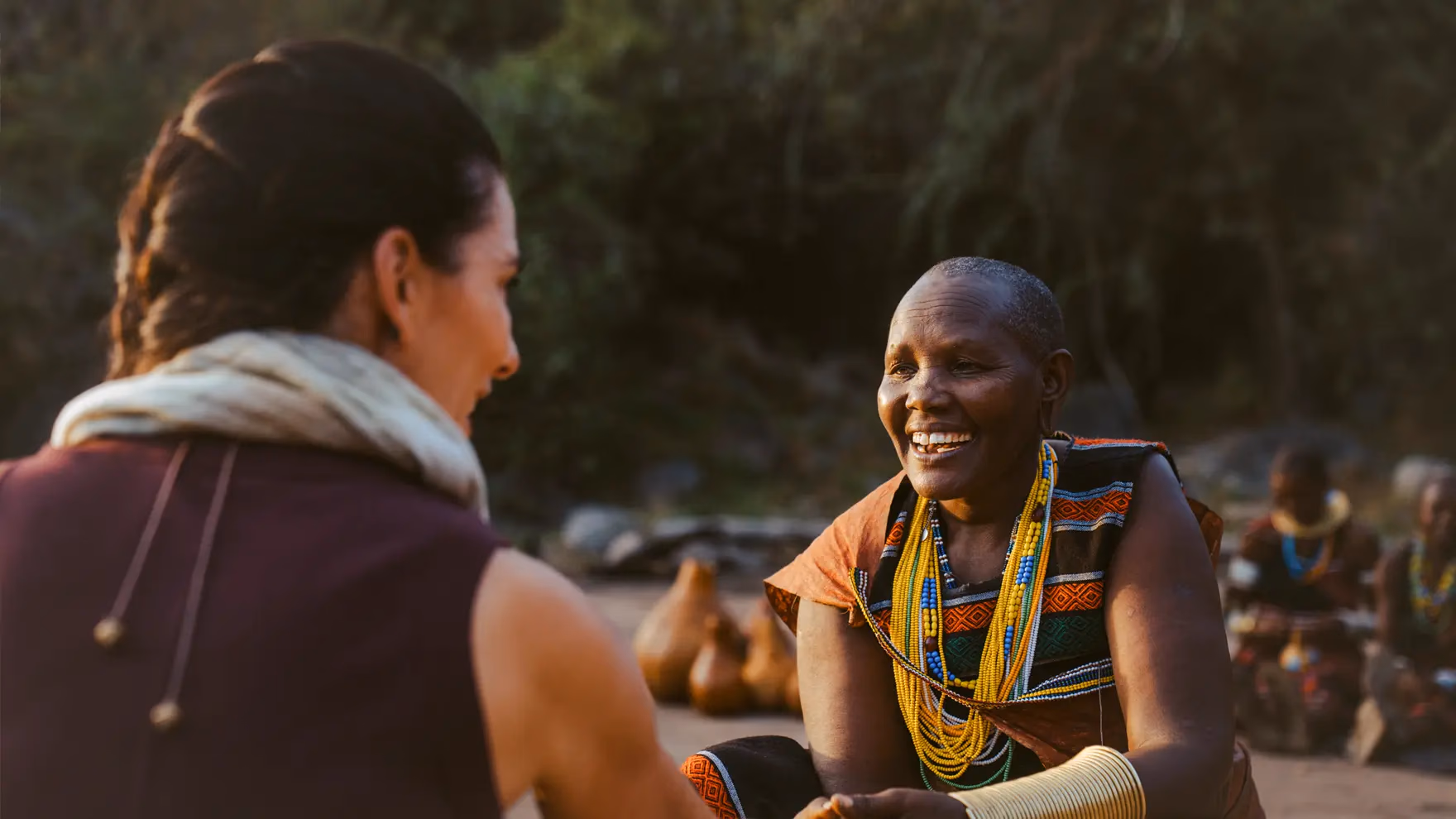 visiting Maasai Boma gallery 0