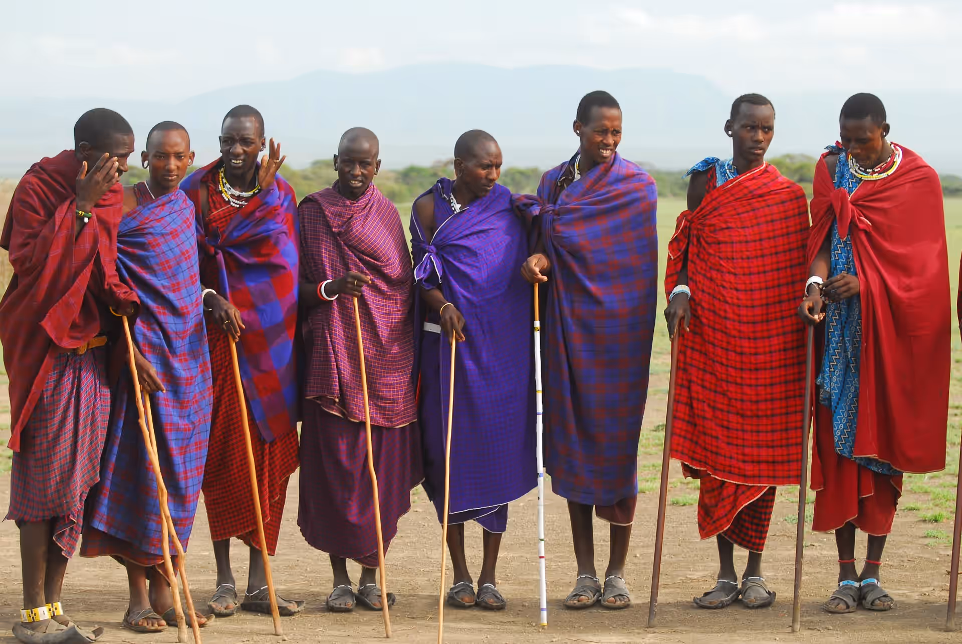 visiting Maasai Boma gallery 1