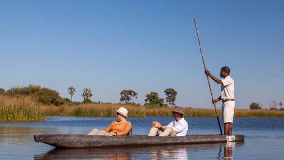 Mokoro Excursion in the Okavango Delta gallery 0