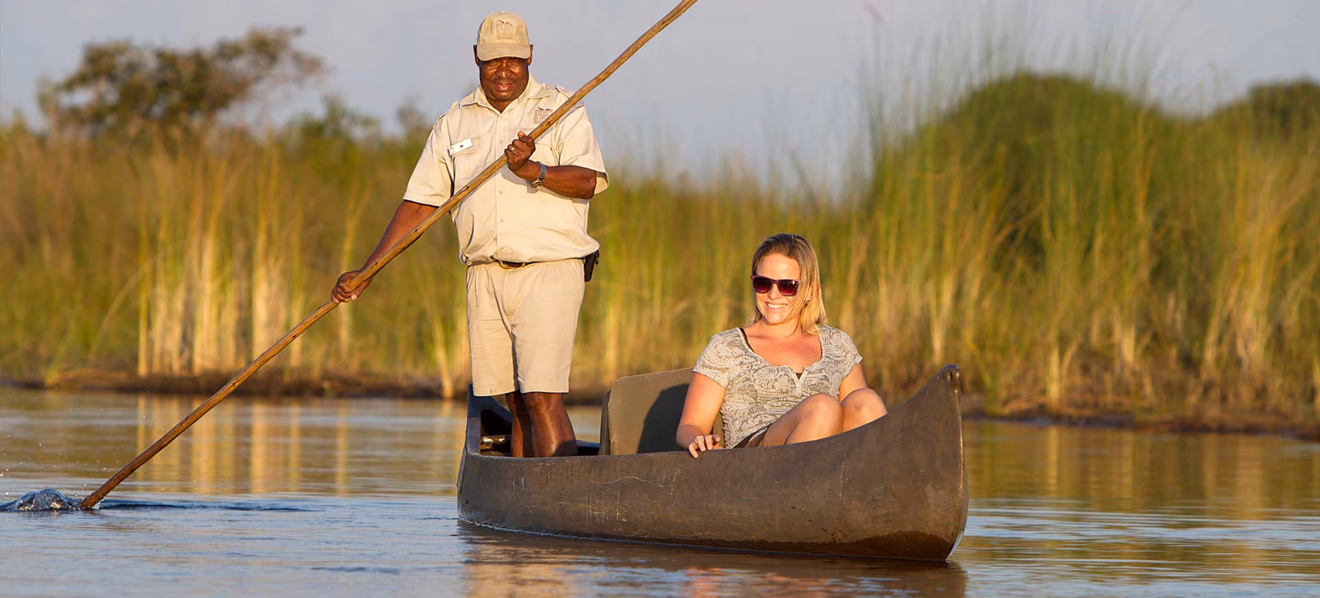 Mokoro Excursion in the Okavango Delta gallery 1